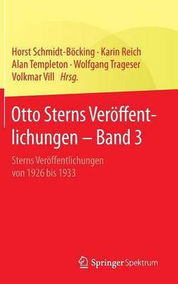 Otto Sterns Veroeffentlichungen - Band 3(German, Hardcover, unknown)