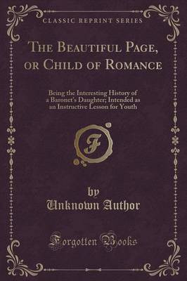 The Beautiful Page, or Child of Romance(English, Paperback, Author Unknown)