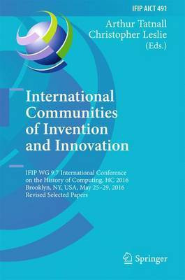 International Communities of Invention and Innovation(English, Hardcover, unknown)