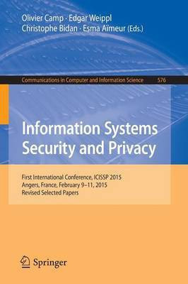 Information Systems Security and Privacy(English, Paperback, unknown)