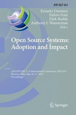 Open Source Systems: Adoption and Impact(English, Paperback, unknown)