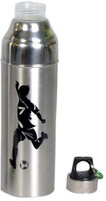 

Sukot Stainless Steel 700 Ml Insulated Hot & Cold Water Bottle 700 Sipper(Pack of 1, Silver), Slvr