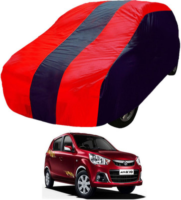 Flipkart SmartBuy Car Cover For Maruti Suzuki Alto K10 (Without Mirror Pockets)(Blue, Red) Flipkart