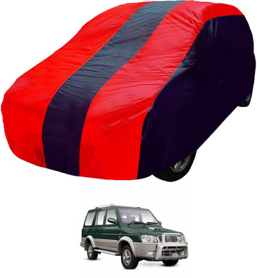 Flipkart SmartBuy Car Cover For ICML Rhino (Without Mirror Pockets)(Blue, Red)