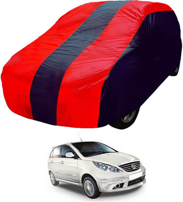 Flipkart SmartBuy Car Cover For Tata Indica Vista (Without Mirror Pockets)(Blue, Red)