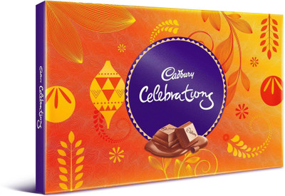 

Cadbury Celebrations Medium Size Gift Box Bars(125.2 g)