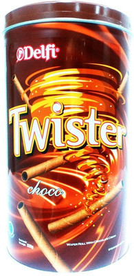 

twister Wafer Roll With Chocolate Cream Crackles(320 g)