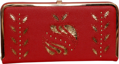 

Raez Casual Red Clutch