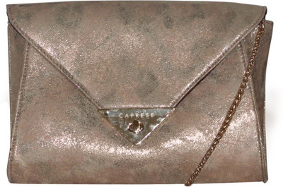 

Caprese Casual Gold Clutch