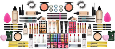 Ultimate Professional Party Full Makeup Combo(Set of 76)