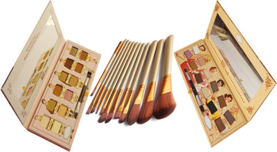 

firstzon™ 24 NUDE TUDE eyeshadow colors with make up brush set(Set of 3)