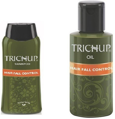 

Trichup hair fall control oil 200ml + 100ml shampoo great offer(Set of 1)