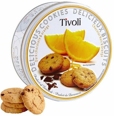 

jacobsens Tivoli Delicious Cookies ChocolatNoir & Orange,150g (Pack of 2)(150 g, Pack of 2)
