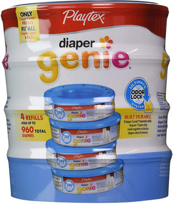 

Playtex Diaper Genie Disposal System Refills, 960 count, 4 Pack - M(960 Pieces)