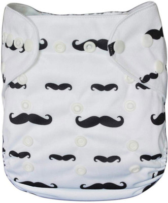 

Alva Digital Printing Reuseable Washable Pocket Cloth Diaper Nappy + 2 Inserts YA88 - M(2 Pieces)