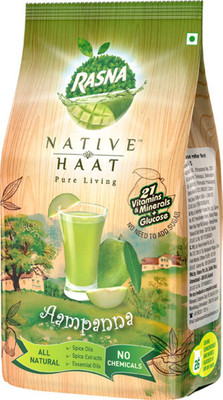 

Rasna Native Haat - Aampanna - 500 g Energy Drink(2x0.25 g, Aampanna Flavored)