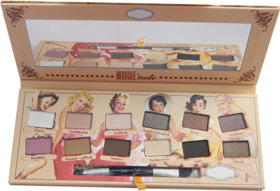 

firstzon™ 12 nude tude color eyeshadow palatte 13 g(multicolor)