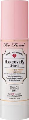 

Too Faced Hangover 3-in-1 ( Primer & Setting Spray ) 120 ml(Colourless)
