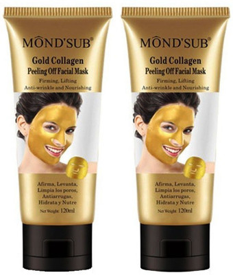 

Mond'sub Gold Collagen Peel Of Facial Mask(pack of2)240ML(240 ml)