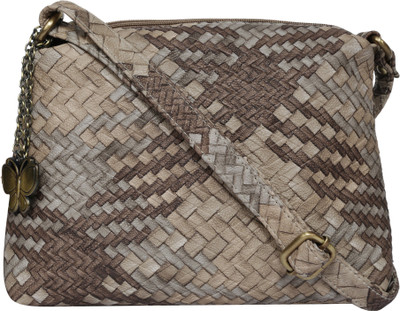 

Butterflies Sling Bag(Grey)