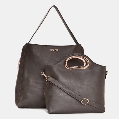Cara Mia Messenger Bag(Grey)
