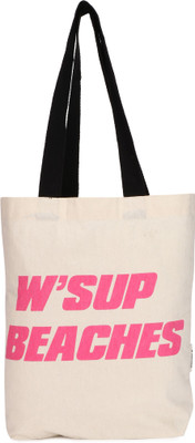 

People Tote(Beige, Pink)