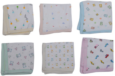

Guru Kripa Baby Products Baby Cotton Napkin Baby Gift Set Pack of 6 Handkerchief(Pack of 6)