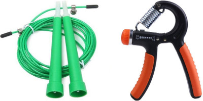 

Lord Wire Speed Skipping Rope + Adjustable Hand Grip Gym & Fitness Kit