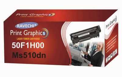 

Ravechi Lexmark MS510dn Single Color Ink Toner(Black)