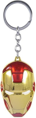 NeoTask Marvel Avengers Iron Man Golden Face Metal Key Chain