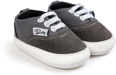 

QUDDLE Boys & Girls Lace Casual Boots(Grey