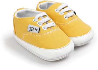 

QUDDLE Boys & Girls Lace Casual Boots(Grey, Yellow
