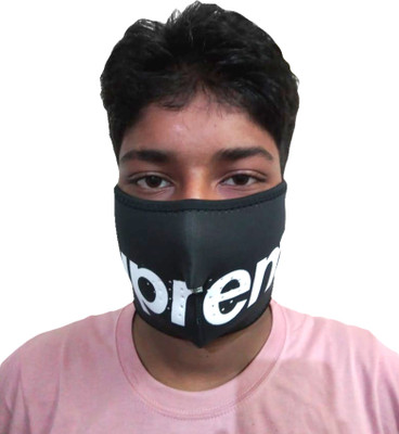 

Mobidezire Supereme Black Half Mask for unisex Mask