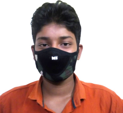 

Mobidezire Army Face mask MN Green Mask