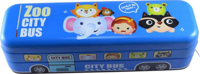 

oramsa angry birds printed Art Metal Pencil Box(Set of 1, Blue)