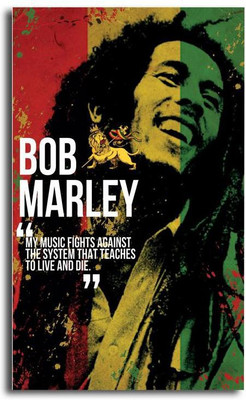 PIXELARTZ - Bob Marley Poster 3D Poster(18 inch X 12 inch)