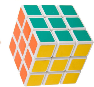 

Praish Smooth & Stickerless Rubik Cube 3 x 3 (with 1 Kids clay bucket)(1 Pieces)