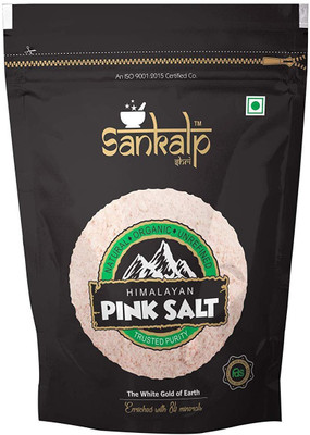 

sankalpshri Himalayan Pink Salt Enriched with 84 Minerals Rock Salt(1 kg)