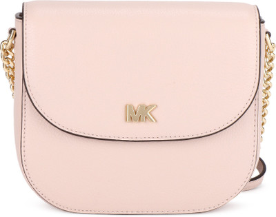 

Michael Kors Women Casual Pink Genuine Leather Sling Bag