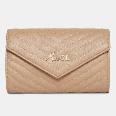 

Miss CL Women Casual Brown Leatherette Sling Bag