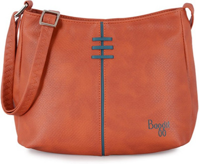

Baggit Women Casual Tan PU Sling Bag