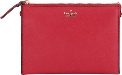

Kate Spade Women Casual Red Genuine Leather Sling Bag