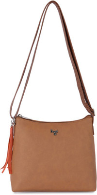 

Baggit Women Casual Brown PU Sling Bag
