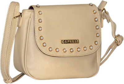 

Caprese Women Casual Beige PU Sling Bag