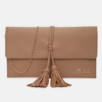 

Miss CL Women Casual Blue Leatherette Sling Bag