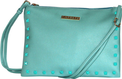 

Caprese Women Casual Blue PU Sling Bag