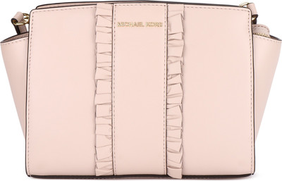 

Michael Kors Women Casual Pink Leatherette Sling Bag