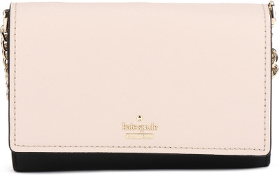 

Kate Spade Women Casual Black, Pink Genuine Leather Sling Bag