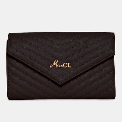 

Miss CL Women Casual Brown Leatherette Sling Bag