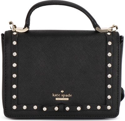 

Kate Spade Women Casual Black Genuine Leather Sling Bag